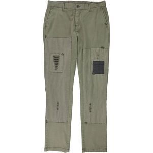 Paperbacks Womens Madison Casual Trouser Pants, Green, NWT